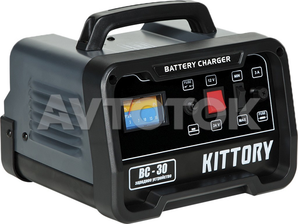 Зарядное устройство Kittory до 300 Ah (12 V/24 V) BC-30