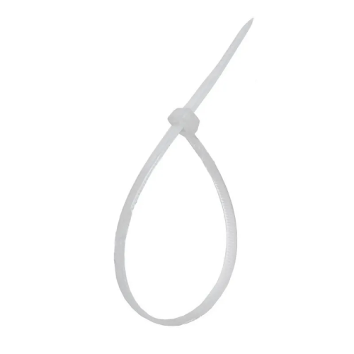 Хомут стяжка нейлон. 400/9 (100шт)  белый Хомут стяжка нейлон. 400/9 (100шт)  белый