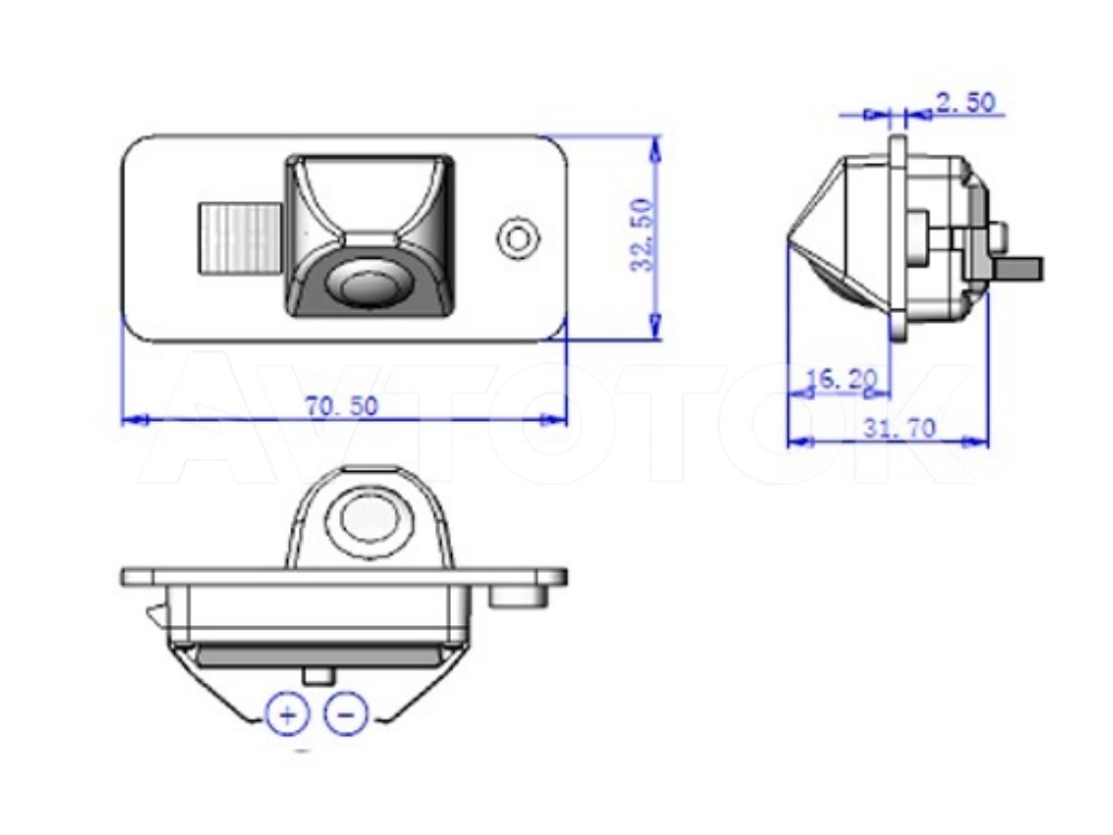 Штатная камера заднего вида Audi A3, A4, A6A8 A6 A4 A3 Q7 S5 S6 S8 RS4 rs6