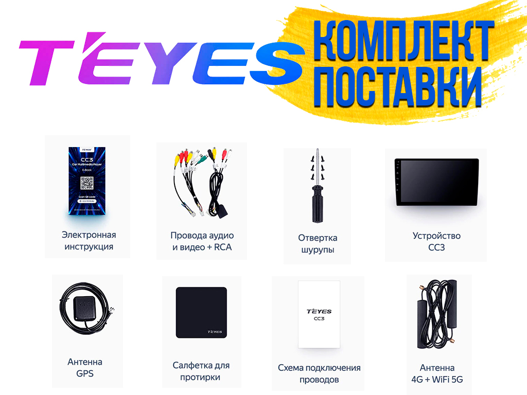 Штатная магнитола Hyundai Starex, H1 (2016-2018) TEYES CC3 DSP Android