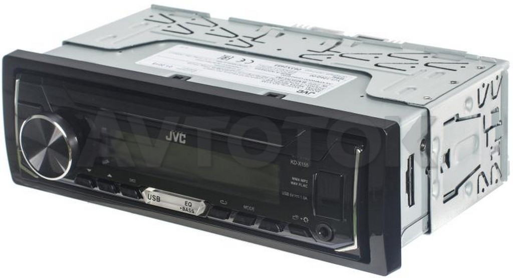 Универсальная 1DIN (178х50) магнитол JVC Flash KD-X155