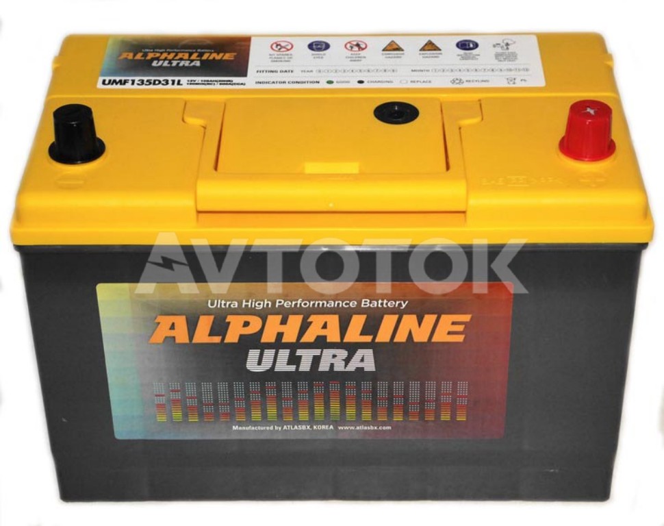 Аккумулятор Alphaline ULTRA UMF135D31L емк105А/ч п.т.900а