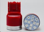 Лампа светодиодная Blick 7443-3030-12W красный
