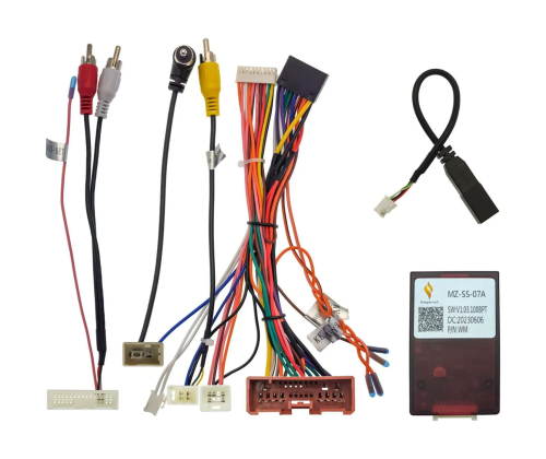 Комплект проводов WM-MT Mazda 2012+ ( основной, антенна, CAN, с поддержкой джостика)