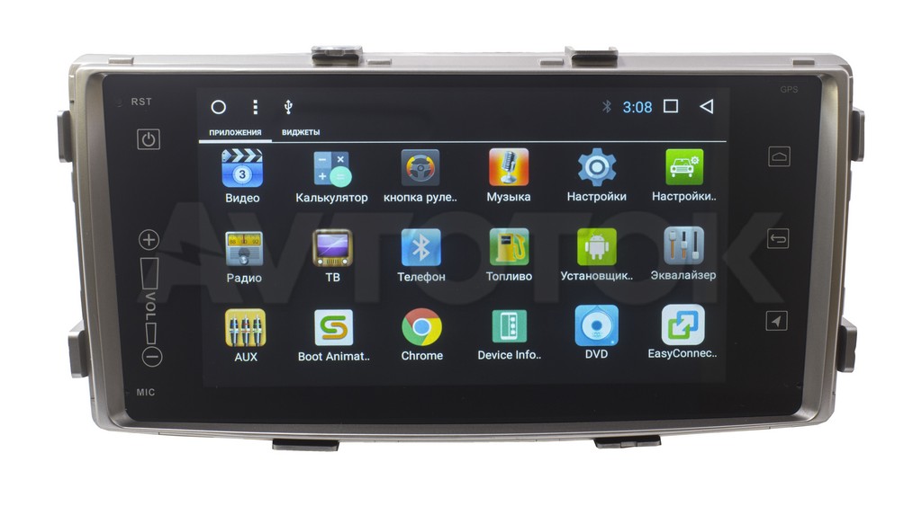 Штатная магнитола Toyota Hilux (2011-2015) Android CF-3172