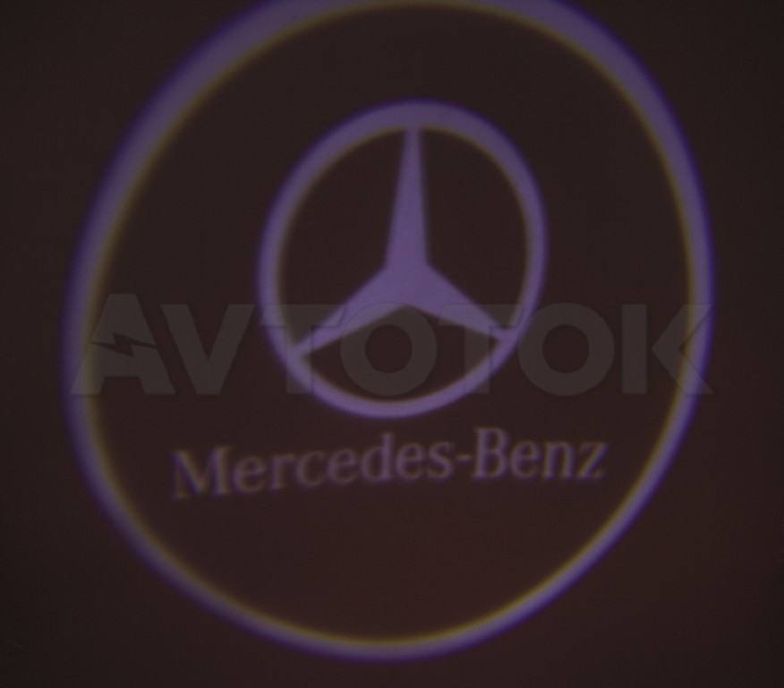 Штатная LED подсветка(2) в дверь Mercedes  ML / A / B / E SPD-MERS-ML