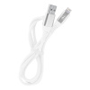 Кабель SMARTBUY USB - Type C, нейлон, защ. от перелам., белый, длина 3.0 м,  2А (iK-3130cm-2)