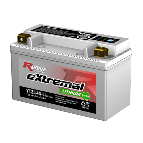 Аккумулятор RDrive Extremal Lithium YTZ14S-LI