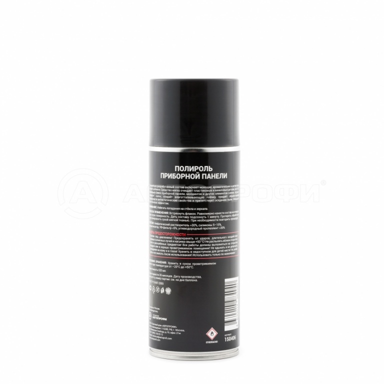 Полироль приборной доски с УФ-защитой и ароматом ванили "AUTOPROFI", 520 мл 150406