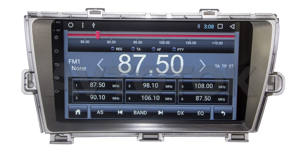 Штатная магнитола Toyota Prius (2009-2015) (правый руль) Android CF-3139