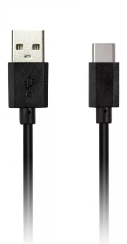 Кабель SMARTBUY USB - Type C, 0.15 м, 3А, черный