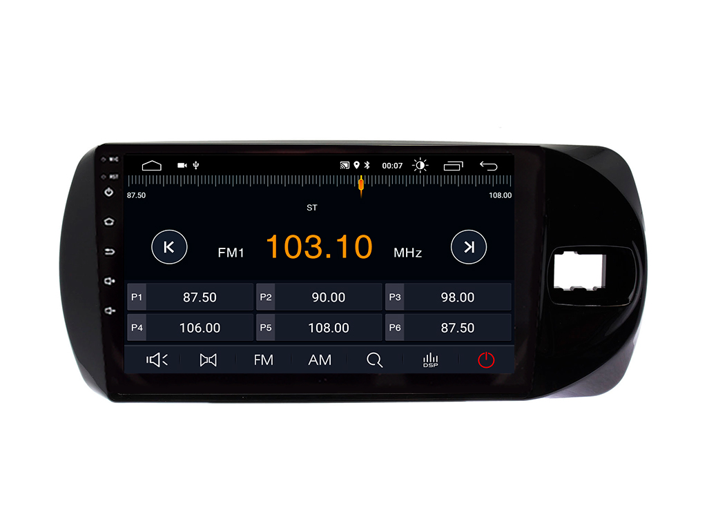 Штатная магнитола Toyota Vitz (2015 - 2020) DSP Android HT-7027