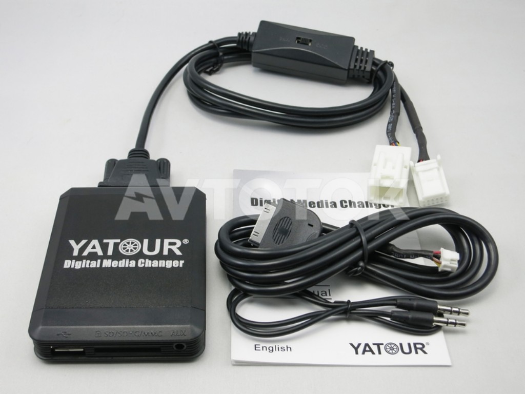 MP3 USB адаптер Yatour YT-M06 Toyota/Lexus 2005-2014 6+6 CD changer