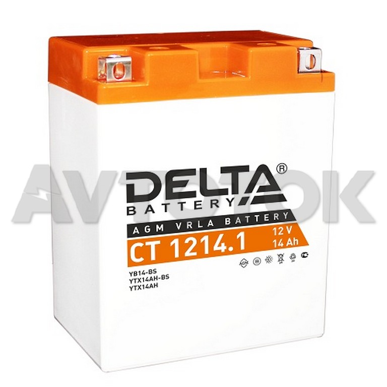 Аккумулятор Delta CT1214.1 емк.14А/ч; п.т.165А
