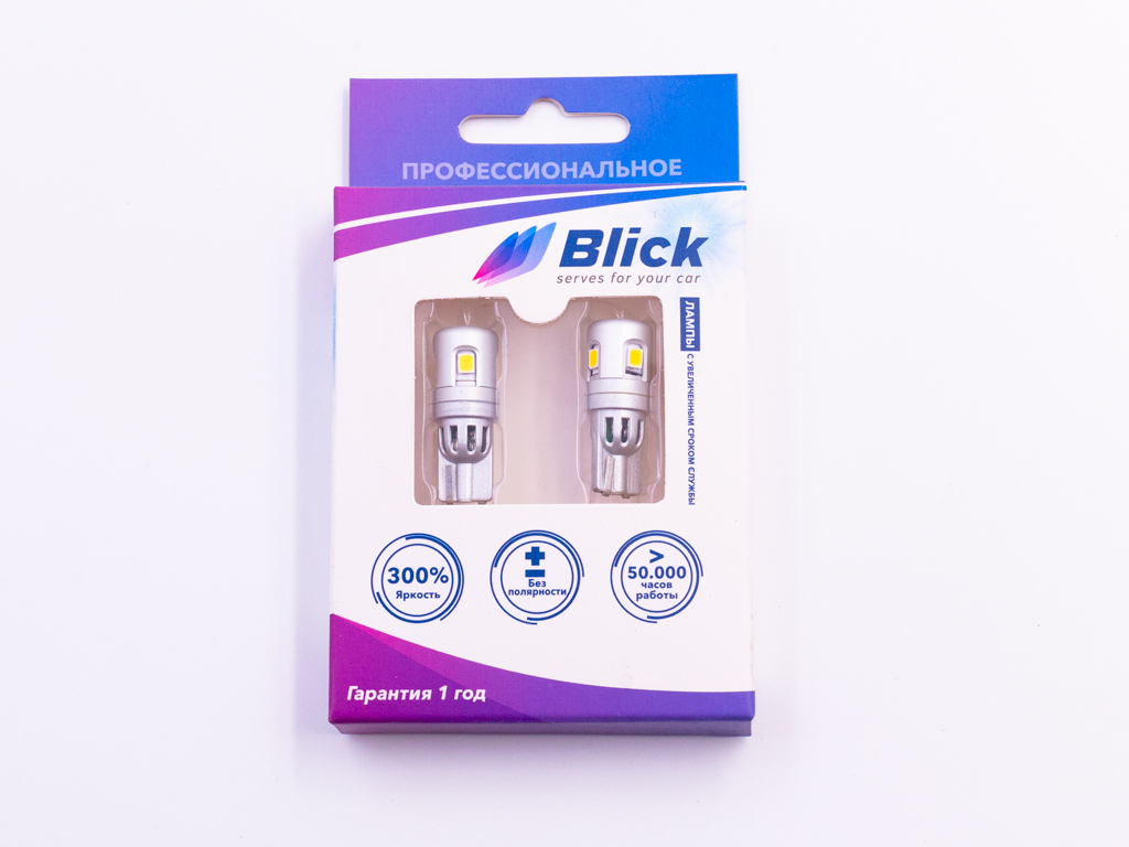 Лампа светодиодная Blick T10-5GS5-W белый