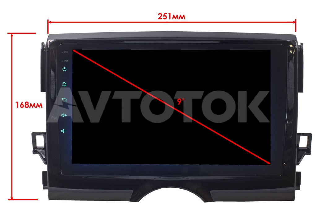 Штатная магнитола Toyota Mark X, Reiz (2009-2015) Android ZOY-3032M