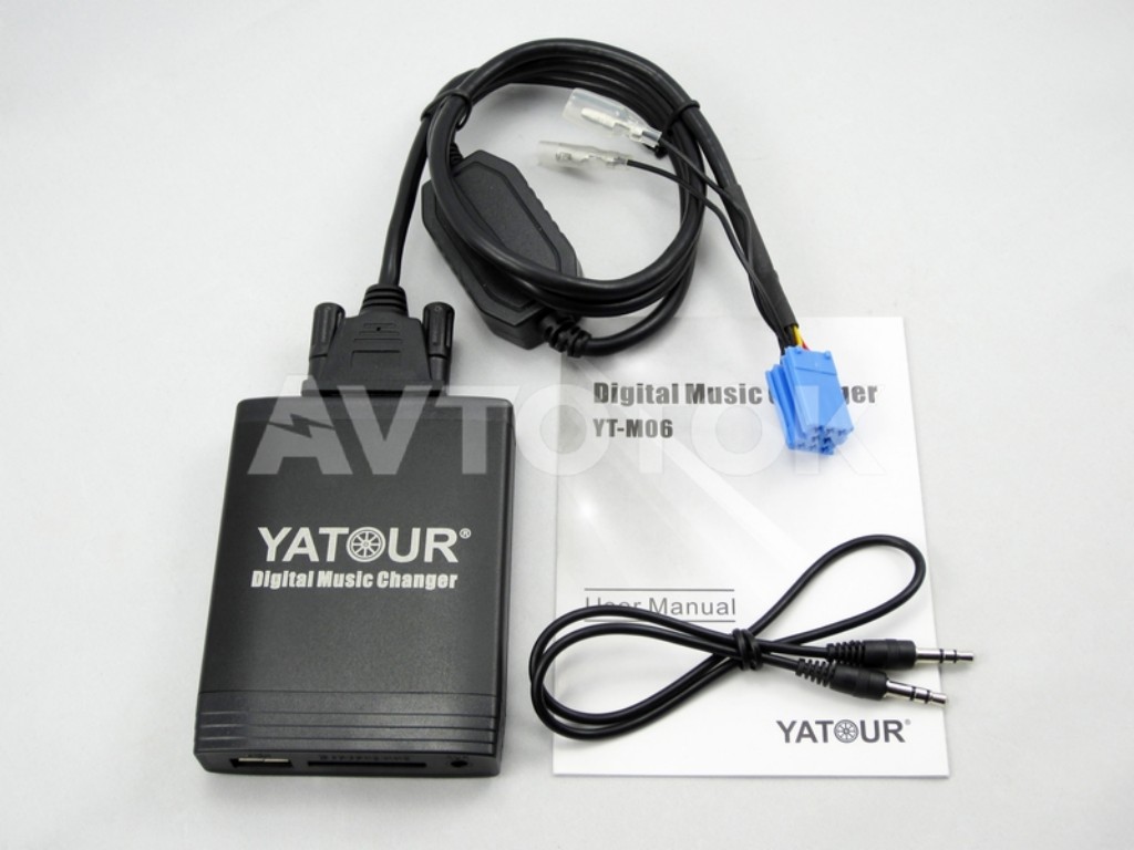 MP3 USB адаптер Yatour YT-M06 Renault/VDO 1998-2008 8pin