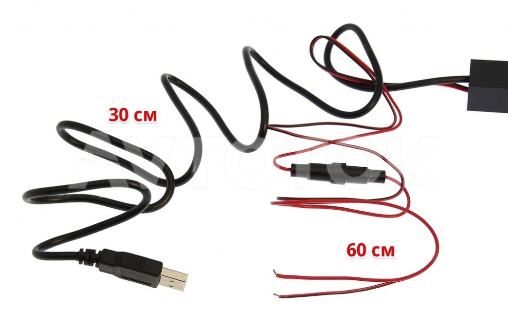 USB разъем в штатную заглушку для Mitsubishi (USB зарядка+ Аудио)