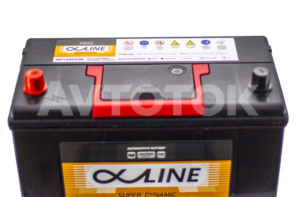 Аккумулятор Alphaline Super Dinamic 125D33R емк115А/ч п.т.900а