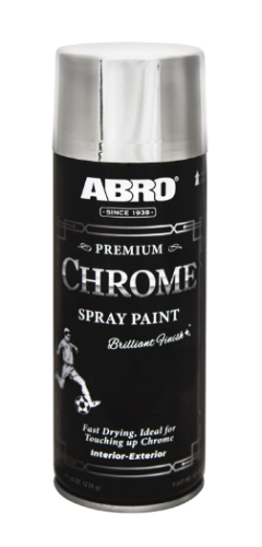 ABRO MASTERS краска-спрей (хром премиум)