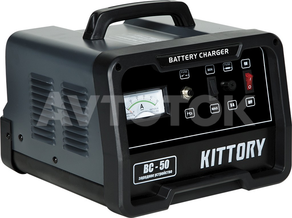 Зарядное устройство Kittory до 400 (12 V/ 24 V) Ah BC-50