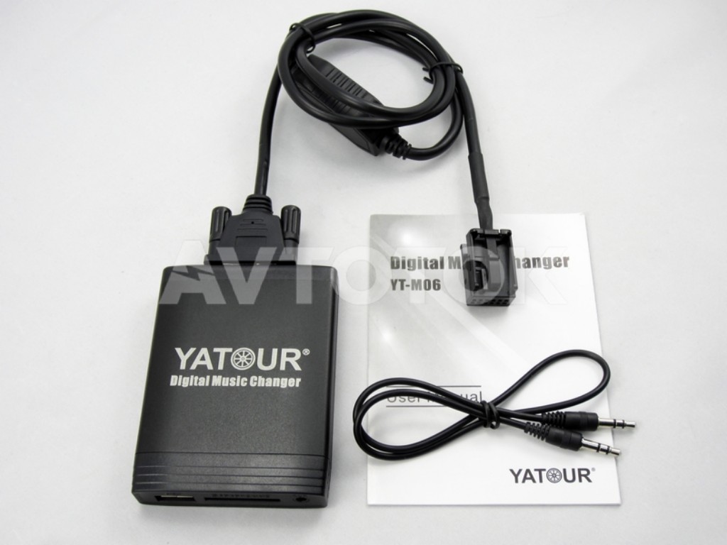 MP3 USB адаптер Yatour YT-M06 Peugeot/Cetroen 2005-2014