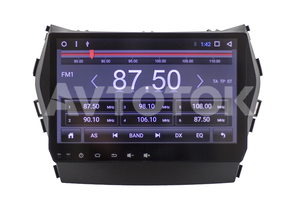 Штатная магнитола Hyundai Santa Fe, ix45 (2012+) Android CF-3053M (7.1)