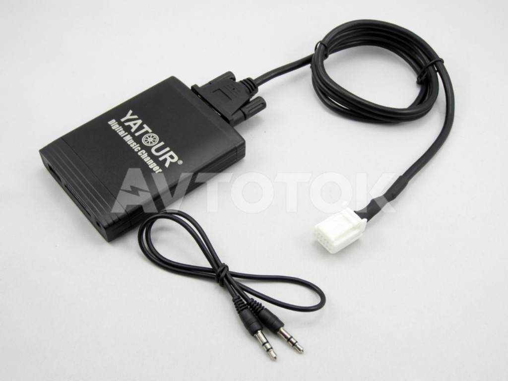 Цифровой USB чейнджер "Yatour"  YT-M06 (Toyota, Lexus/6+6/2005-2014) M06TOY2
