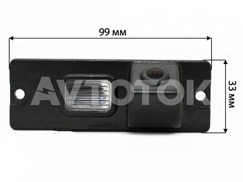 Штатная камера заднего вида Mitsubishi Pajero V3/V6/V8/ Montero/ Zinger/Dion (2008-2014) SPD-47