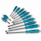 Набор отверток ударных Smartbuy Tools 12 шт крестовые и шлицевые ручка под ключ