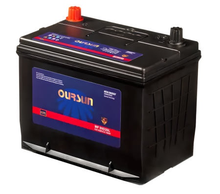 Аккумулятор Oursun JIS MF 80D26L емк 70 A/ч п.т.620 а
