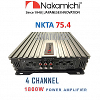 Усилитель Nakamichi NKTA 75.4 4 канальный  RMS 4 х75 Вт