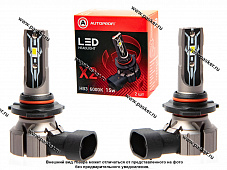 Лампа светодиодная Autoprofi X2 HB3 (12V/15W/6000K/4000Lm)