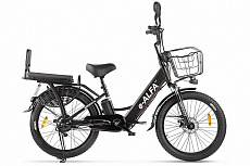 Велогибрид - Электровелосипед GREEN CITY e-ALFA FAT (чёрный)
