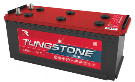 TUNGSTONE EFB 6СТ-210 росс .конус 210 1450 TEF21040 аккумулятор