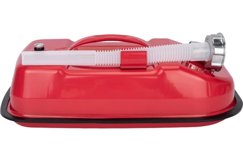 Канистра Autoprofi 5л горизонтальная (оцинкованная сталь) со шлангом