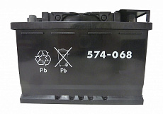 Аккумулятор GS Yuasa L3 EU-574-068 емк.74А/ч п.т.680а