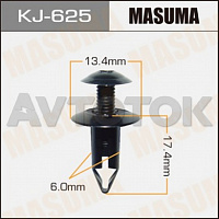 Клипса автомобильная (автокрепёж) Masuma 625-KJ