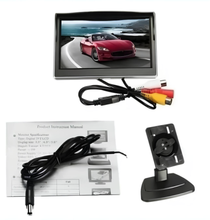 Универсальный LCD монитор для камеры заднего вида/плеера ULM-5