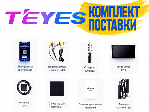 Штатная магнитола Hyundai Starex, H1 (2016-2018) TEYES CC3 DSP Android