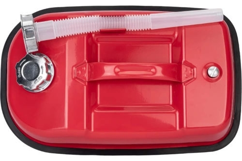 Канистра Autoprofi 5л горизонтальная (оцинкованная сталь) со шлангом