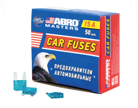 Abro masters 15А (mini) предохранитель флажковый 