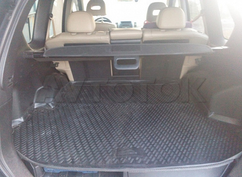 Коврик в багажник с органайзером Nissan X-Trail (2007-2010; 2011+) полиуретан