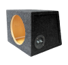 Корпус для сабвуфера BOX-101ДСП графит (3Я 10" наклон 21 л. ДСП)