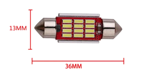 Лампа светодиодная Blick C5W-SJ-4014-36mm белый