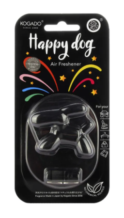 Kogado Happy Dog Black Ice ароматизатор полимерный  на кондиционер 
