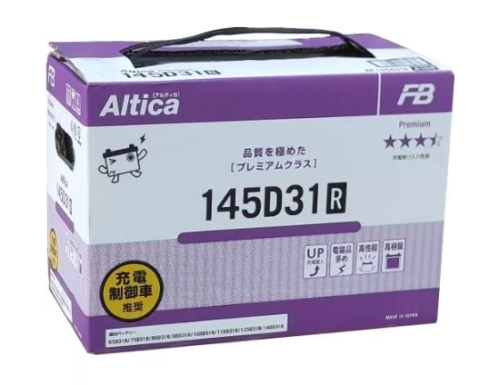 FB Altica Premium 145D31R, 98Ач, CCA 900А, обслуживаемый аккумулятор автомобильный