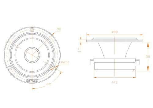DL Audio Raven TW-03 твитер