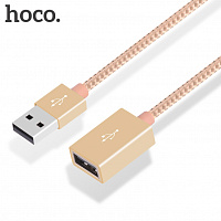 Удлинитель USB Hoco UA2 USB2.0 1м