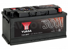 Аккумулятор YBX 3017 90 a/ч 800a (353х175х175)